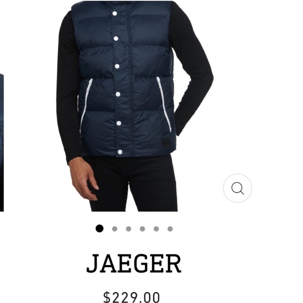 Pajar Jaeger Channel Quilted Lightweight
Puffer Vest. Navy. Size L. NWOT
